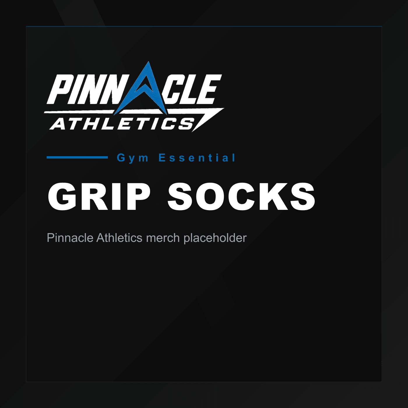 Pinnacle Athletics grip socks alternate product view