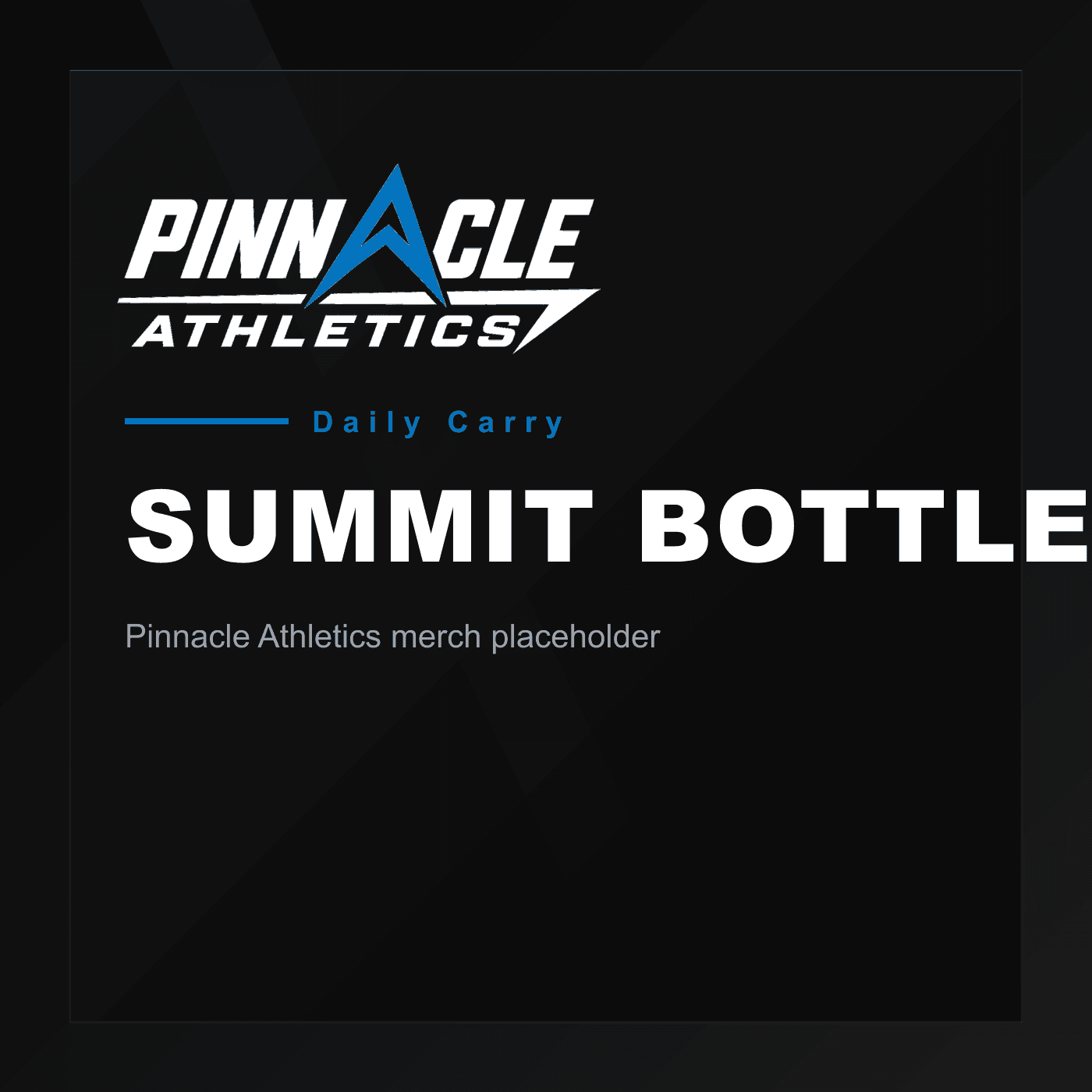 Pinnacle Athletics summit bottle alternate product view